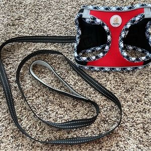 Hipubby Dog Harness With Leash - Step-In - Reflective - Size Small